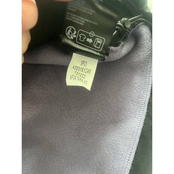 The North Face Men's Full Zip Fleece Vest Jacket Lavender/Black Size L - Picture 3 of 5